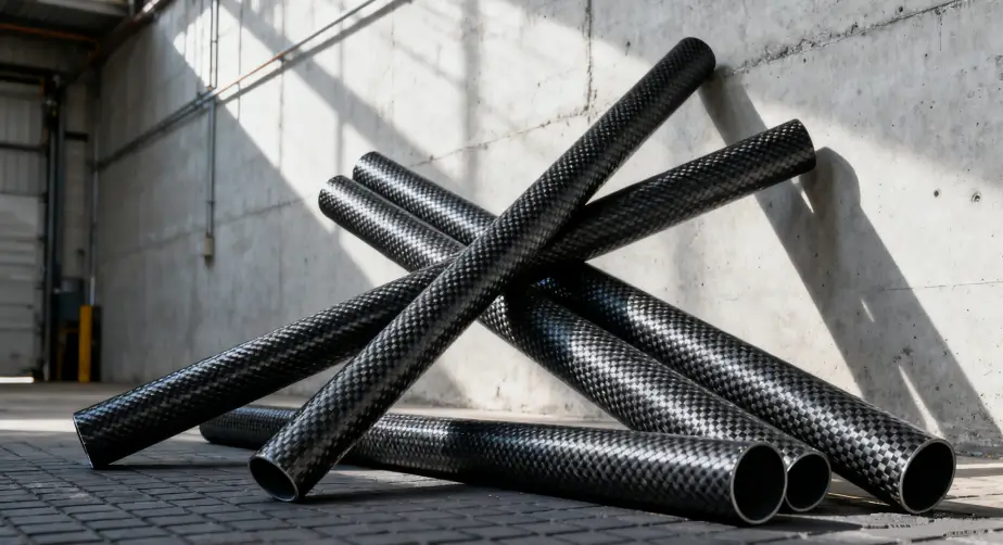 Тканевая углеродная трубка